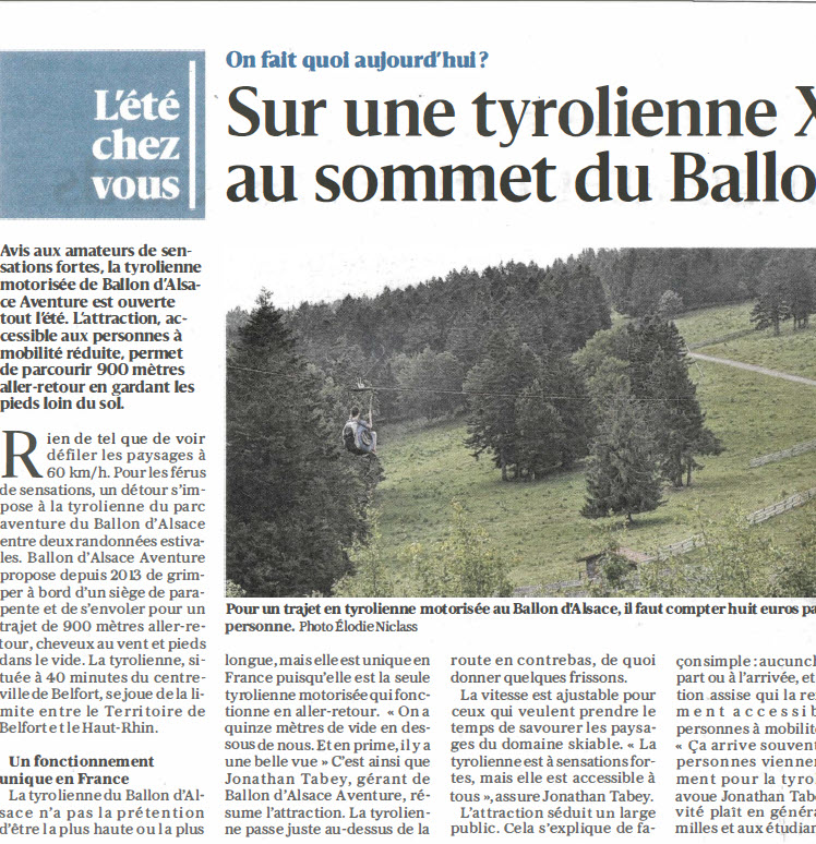 tyrolienne
